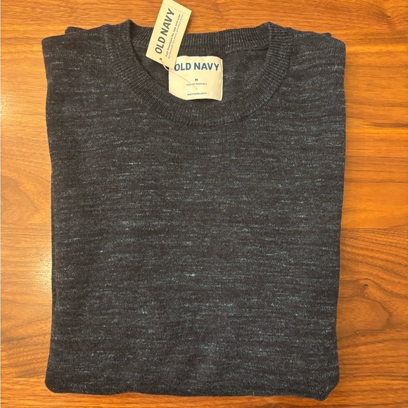 New with tags. Lightweight Blue Crewneck Sweater. Old Navy. Size M. - Picture 1 of 4